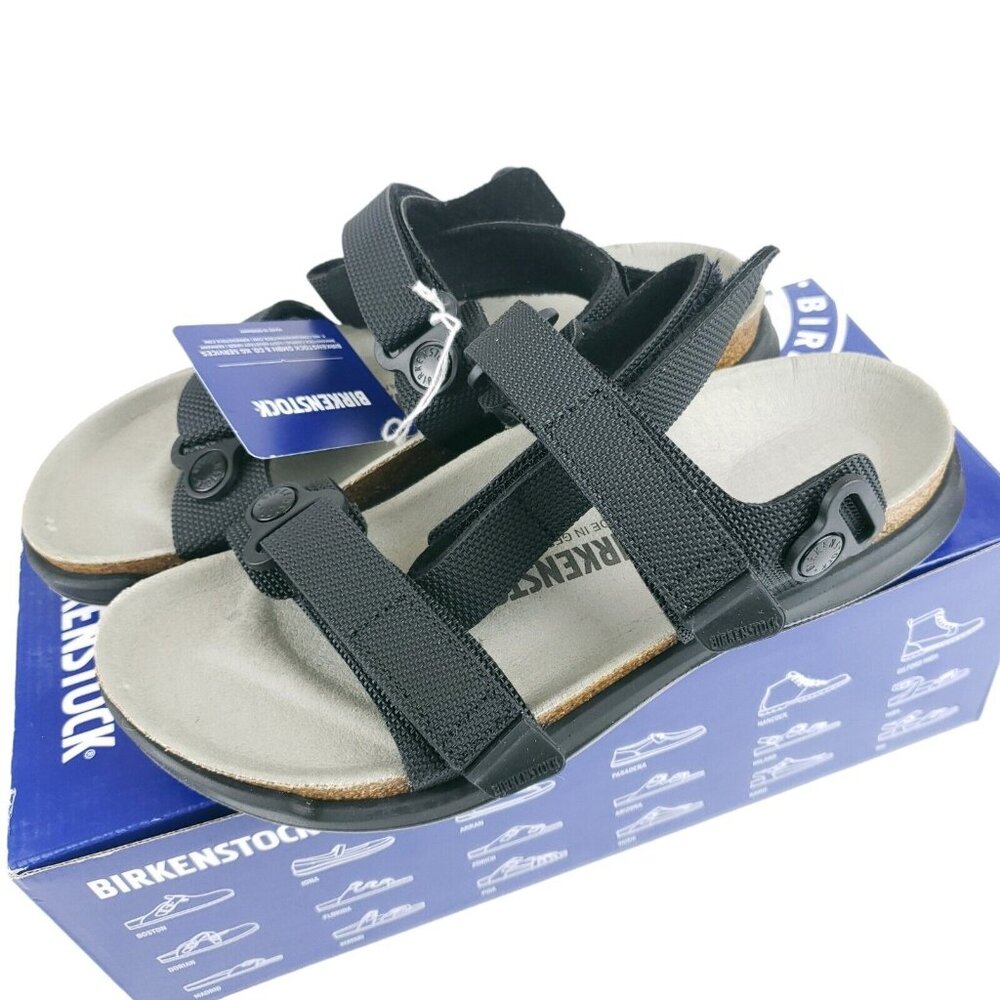 BIRKENSTOCK KALAHARI Strappy Outdoor Hiking Comfort Sandals  FUTURA BLACK Narrow